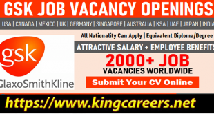 GSK Careers UAE Jobs 2022