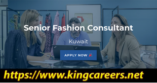 Senior Fashion Consultant Job in kuwait