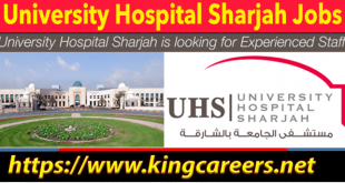 University Hospital Sharjah jobs