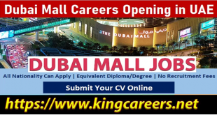 Dubai Mall Jobs New Careers Vacancies 2023