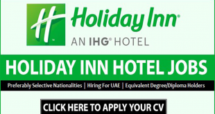 Holiday Inn Hotel Careers  Dubai