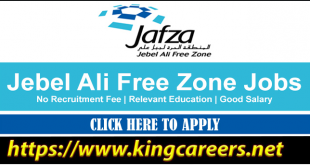Jafza Jobs In Dubai 2022