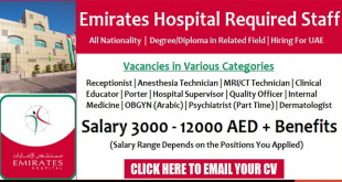 Seha Emirates Hospital Careers 2023