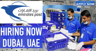 Emirates Post Careers In Dubai
