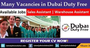 Dubai Duty Free Careers & Vacancies