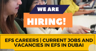 EFS Careers Current Jobs and Vacancies in EFS in Dubai