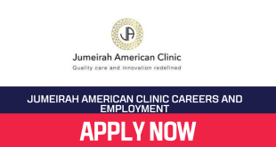 JUMEIRAH AMERICAN CLINIC Careers 2023