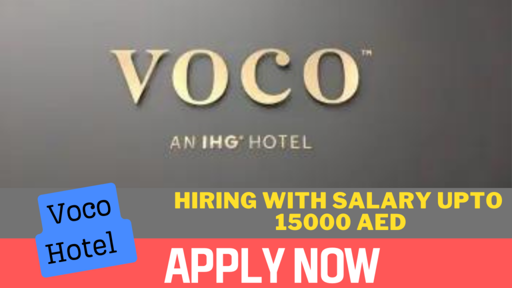 Voco Hotel Job